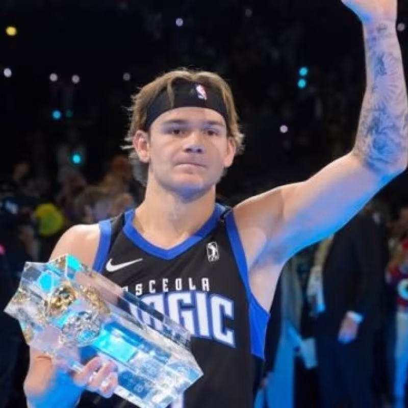 Mac McClung, jugador de Orlando Magic en la G League.