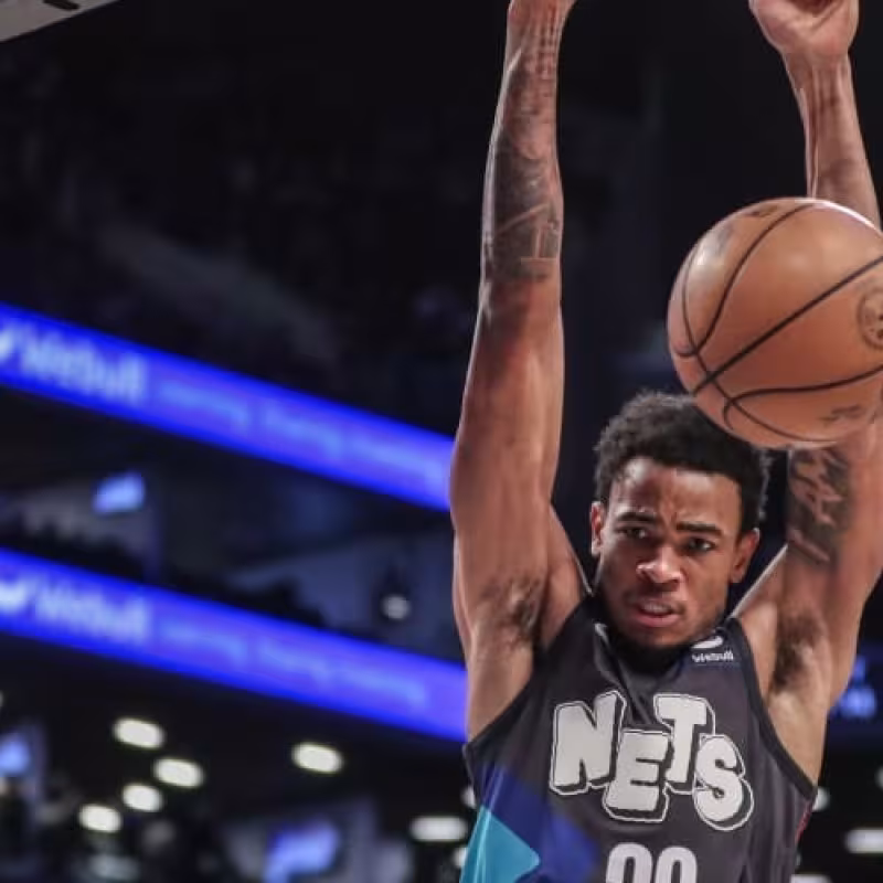 Nic Claxton, jugador de Brooklyn Nets.