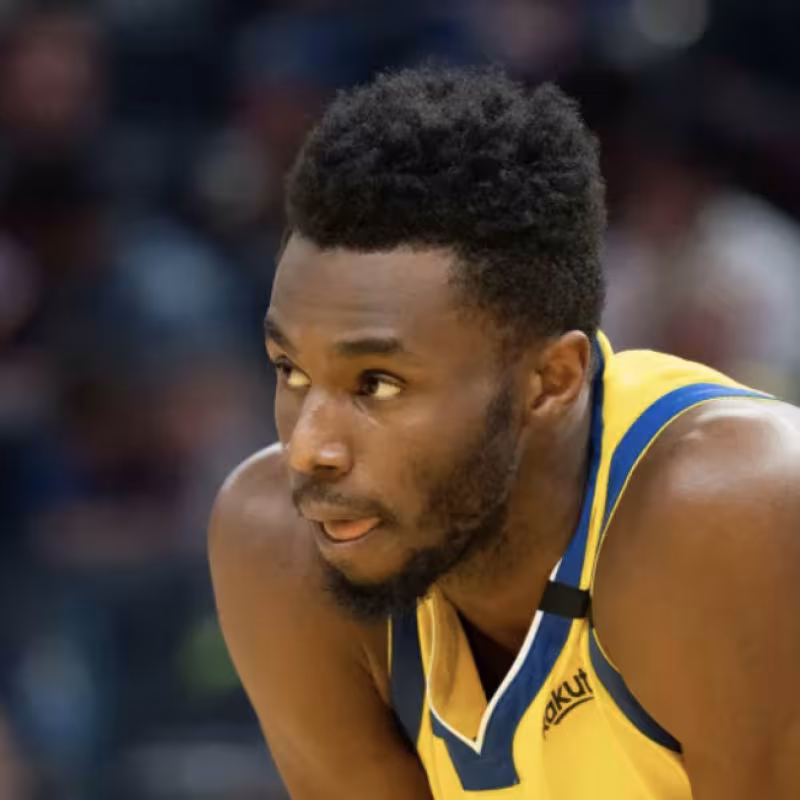 Andrew Wiggins, jugador de Golden State Warriors. 