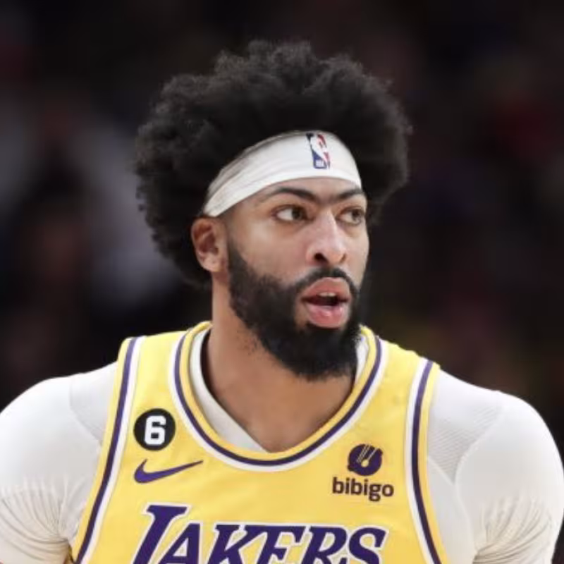 Anthony Davis, estrella de Los Angeles Lakers. 