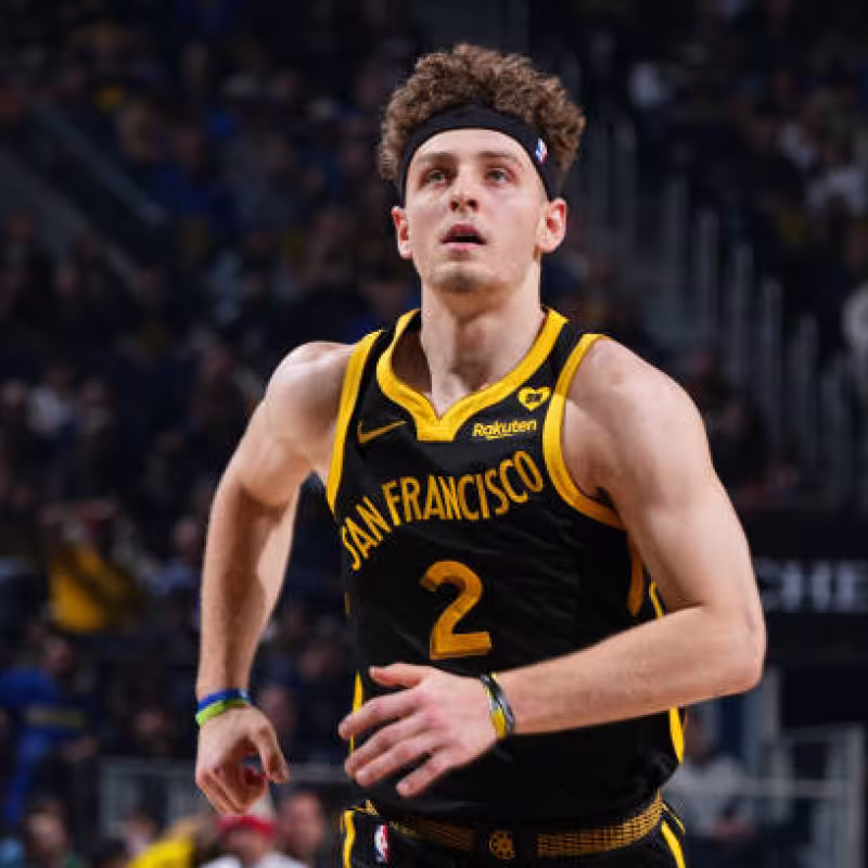 Brandin Podziemski, gesta con Warriors. Foto: gettyimages