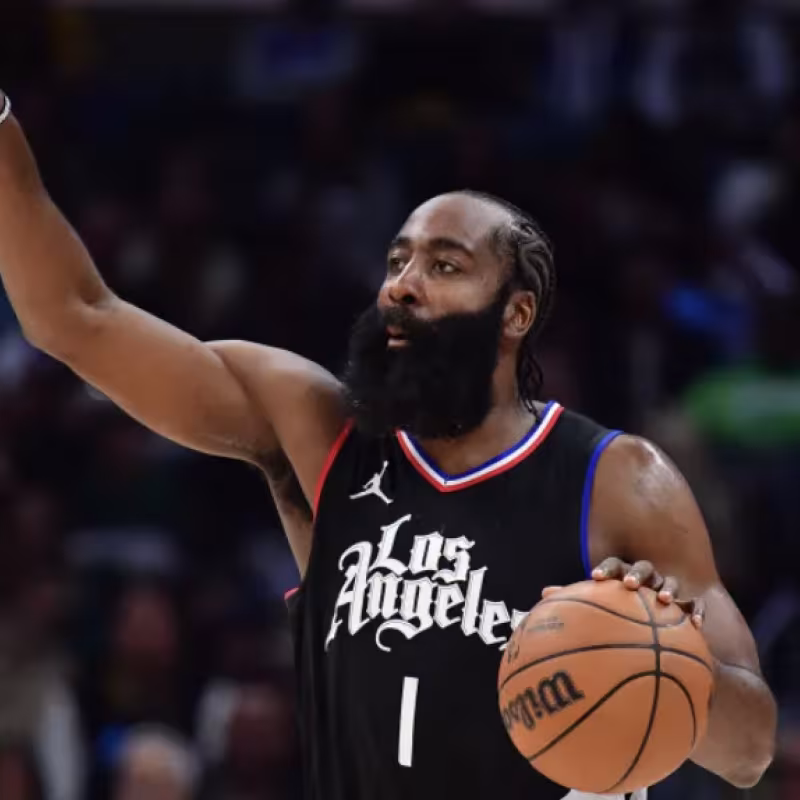 James Harden, jugador de Los Angeles Clippers. 