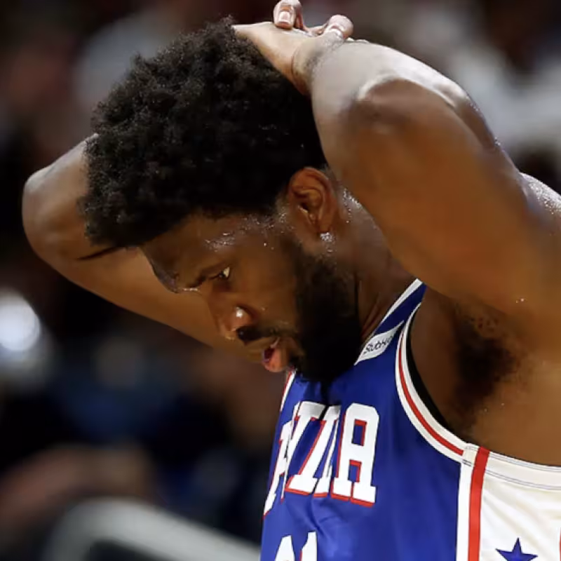 Joel Embiid, jugador de Philadelphia 76ers.