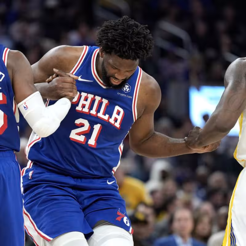 Joel Embiid, jugador de Philadelphia 76ers.