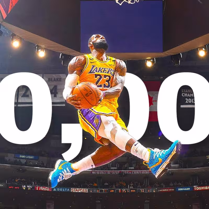 LeBron James, estrella de la NBA. 