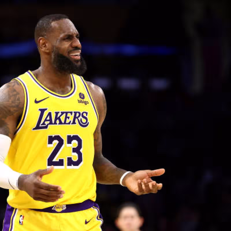 Lebron James jugará donde esté Bronny James. Foto: gettyimages