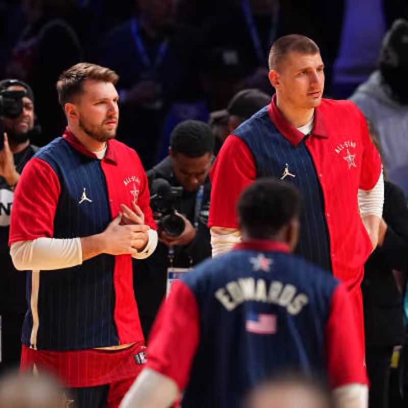 Rajada de Jokic sobre su futuro con Doncic. Foto: gettyimages