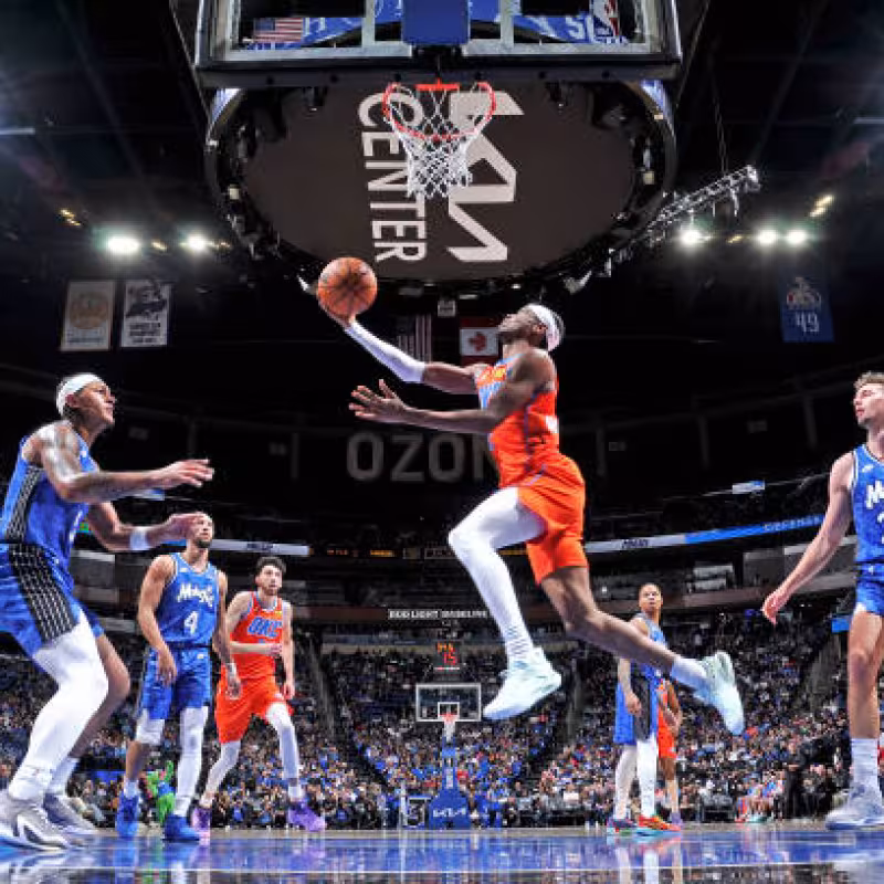 Shai Gilgeous-Alexander, candidato MVP. Foto: gettyimages