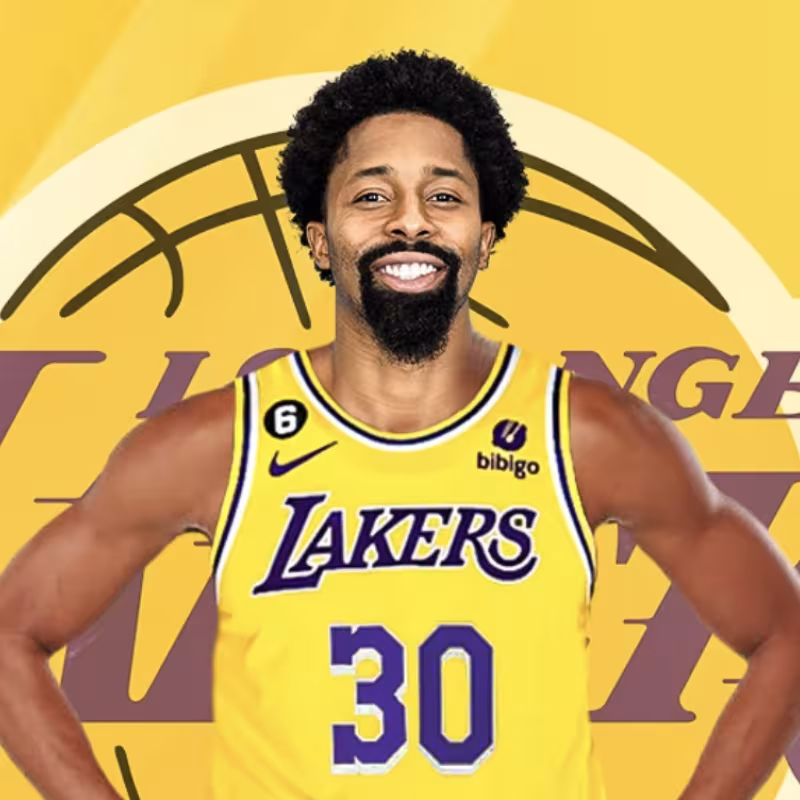 Spencer Dinwiddie, jugador de Los Angeles Lakers. 