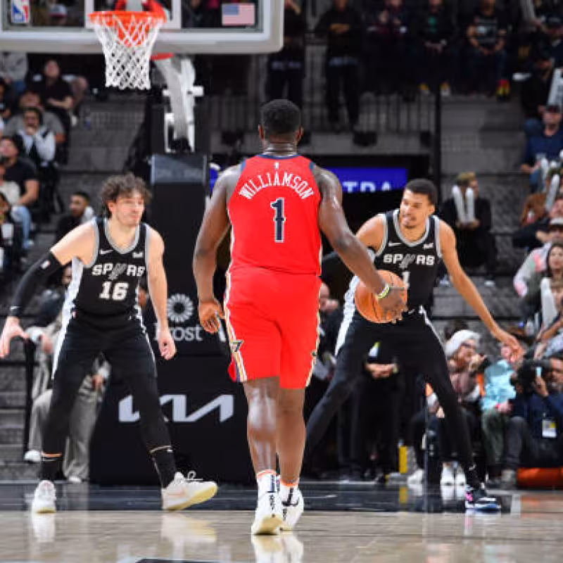 Zion Williamson, canasta ganadora. Foto: gettyimages