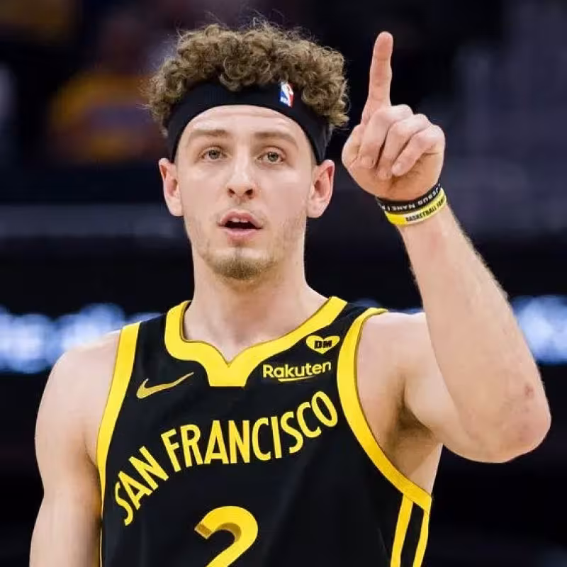 Brandin Podziemski, jugador de Golden State Warriors.