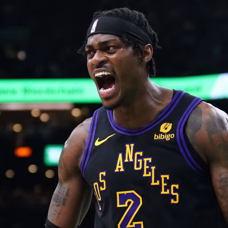 Jarred Vanderbilt, jugador de Los Angeles Lakers.