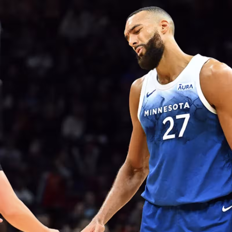 Rudy Gobert, jugador de Minnesota Timberwolves. 