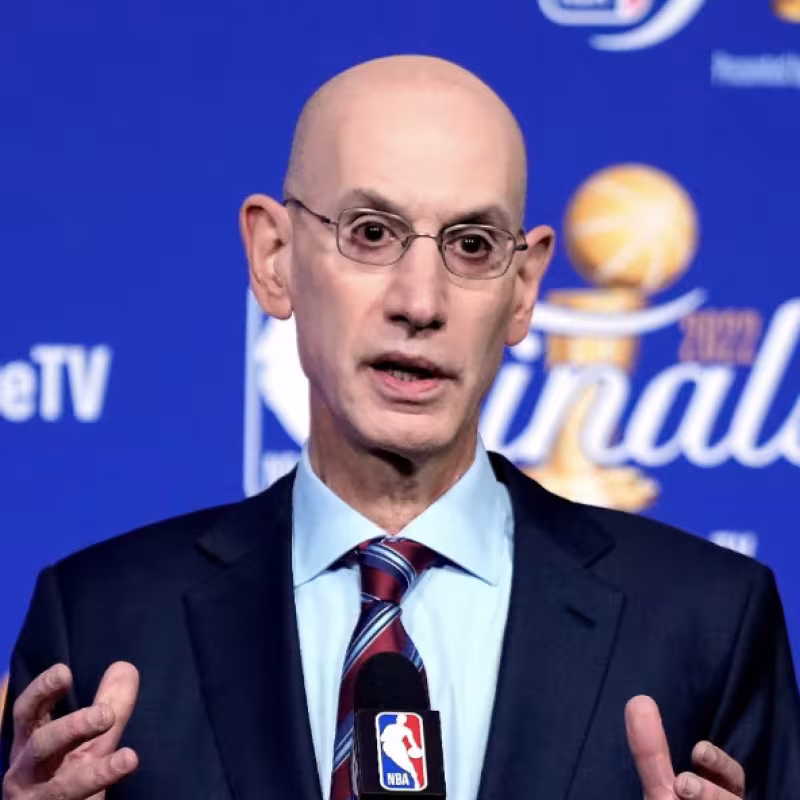 Adam Silver, comisionado de la NBA.