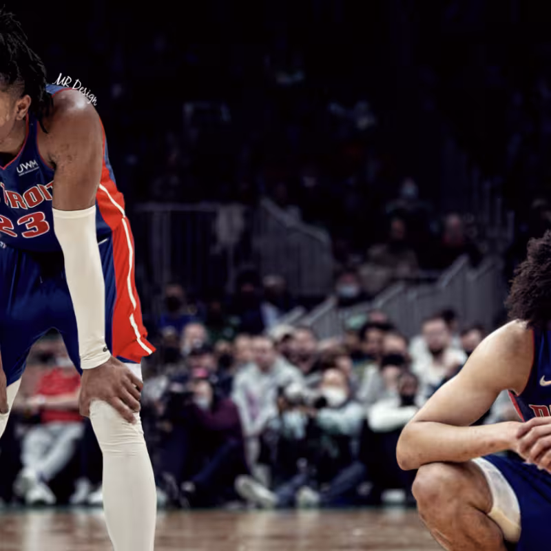 Los Pistons no están viviendo una temporada cómoda. 