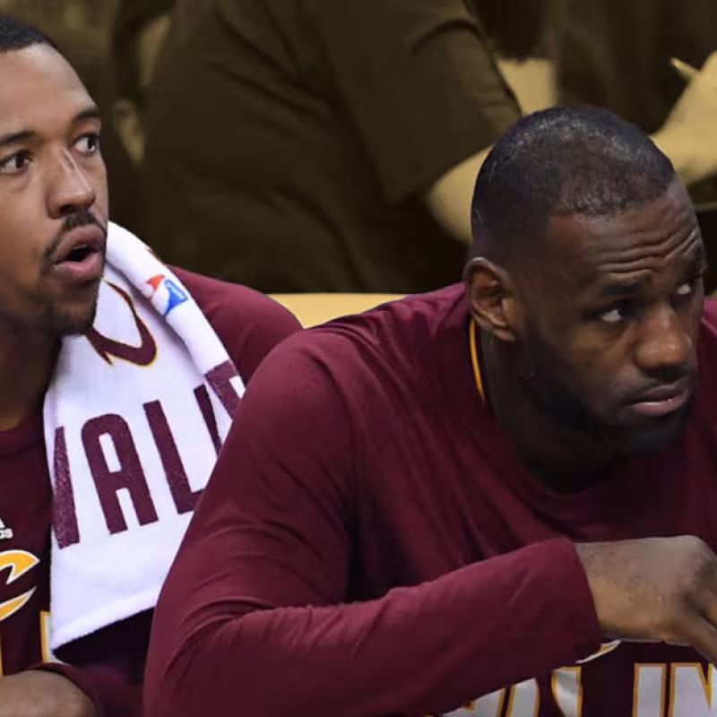 Channing Frye y LeBron James