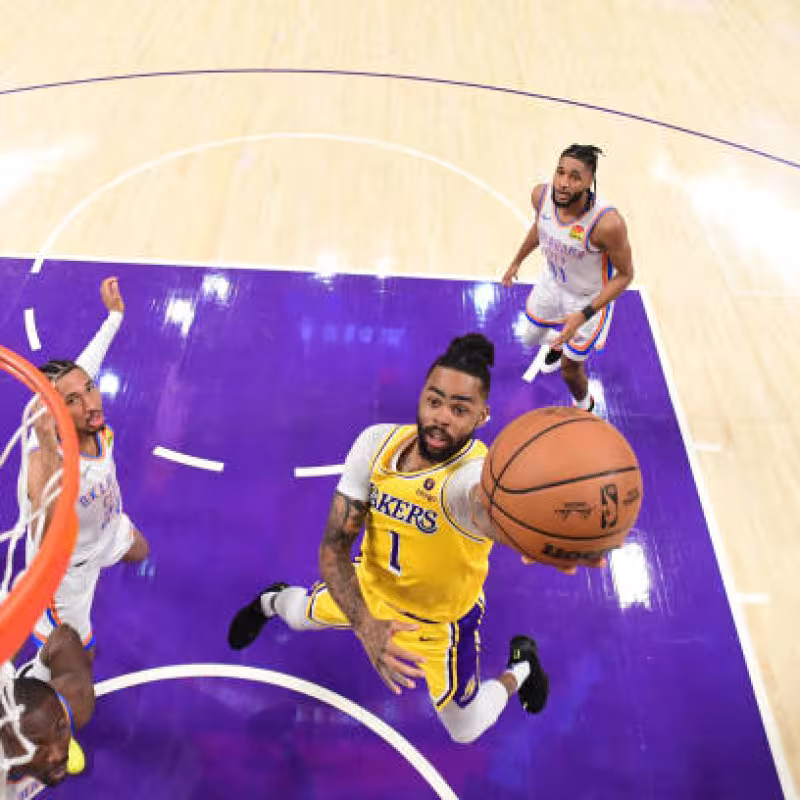 D´Angelo Russell, clave en Lakers. Foto: gettyimages