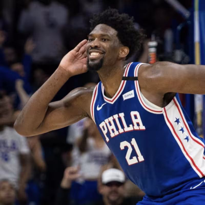 Joel Embiid, jugador de Philadelphia 76ers.