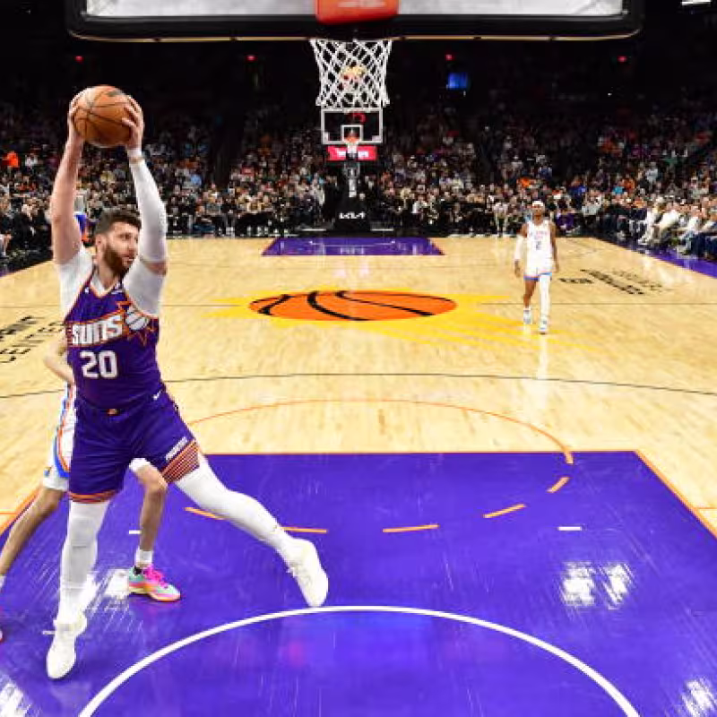 Jusuf Nurkic, rebotes por partido. Foto: gettyimages