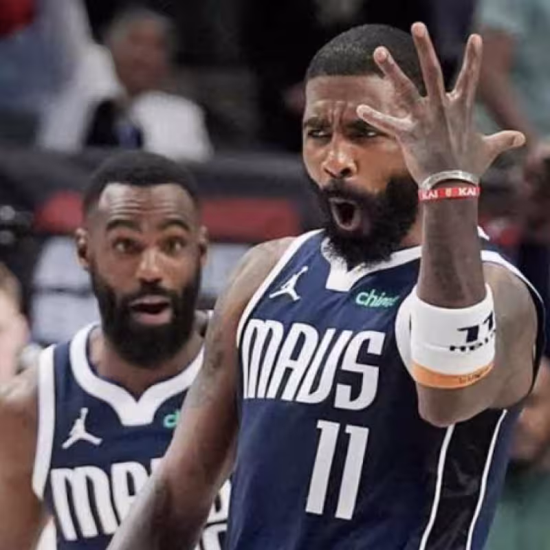 Kyrie Irving, estrella de Dallas Mavericks. 