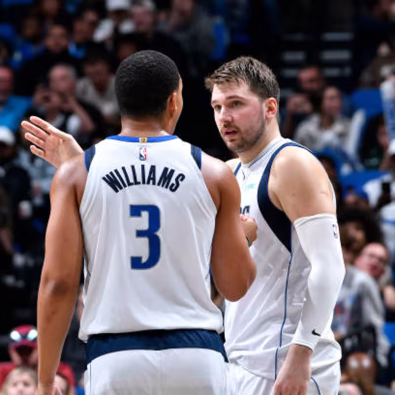 Mala relación Doncic y Grant Williams. Foto: gettyimages