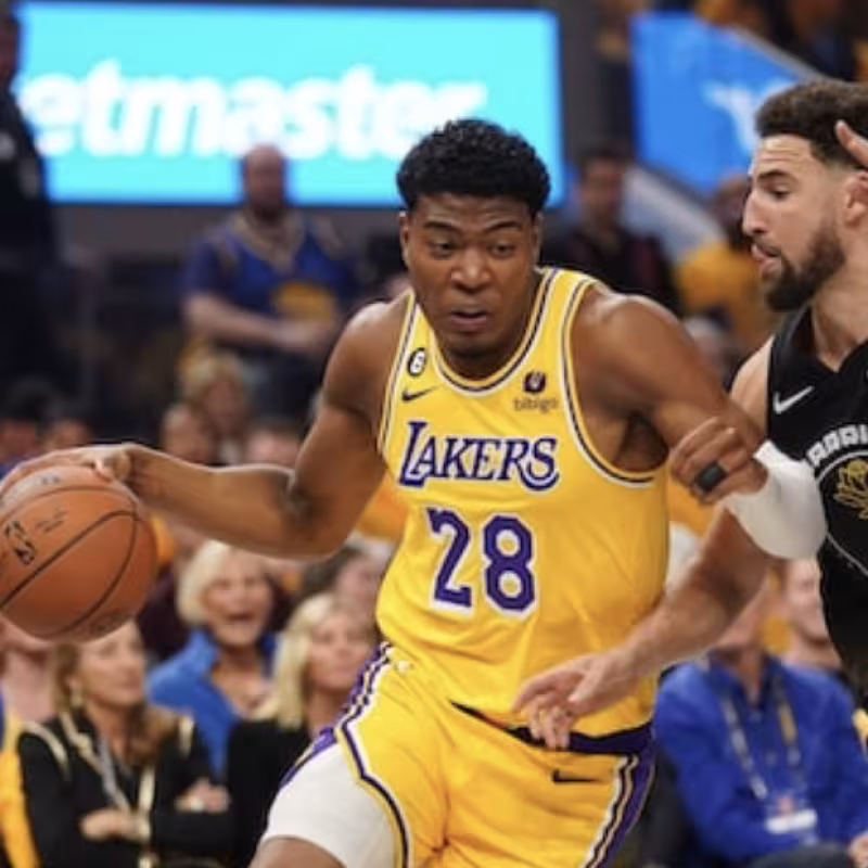 Rui Hachimura, jugador de Los Angeles Lakers. 