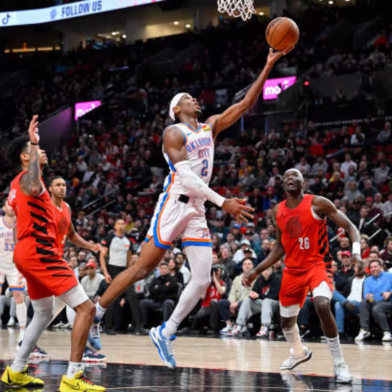 Shai Gilgeous-Alexander, absurdo. Foto: gettyimages