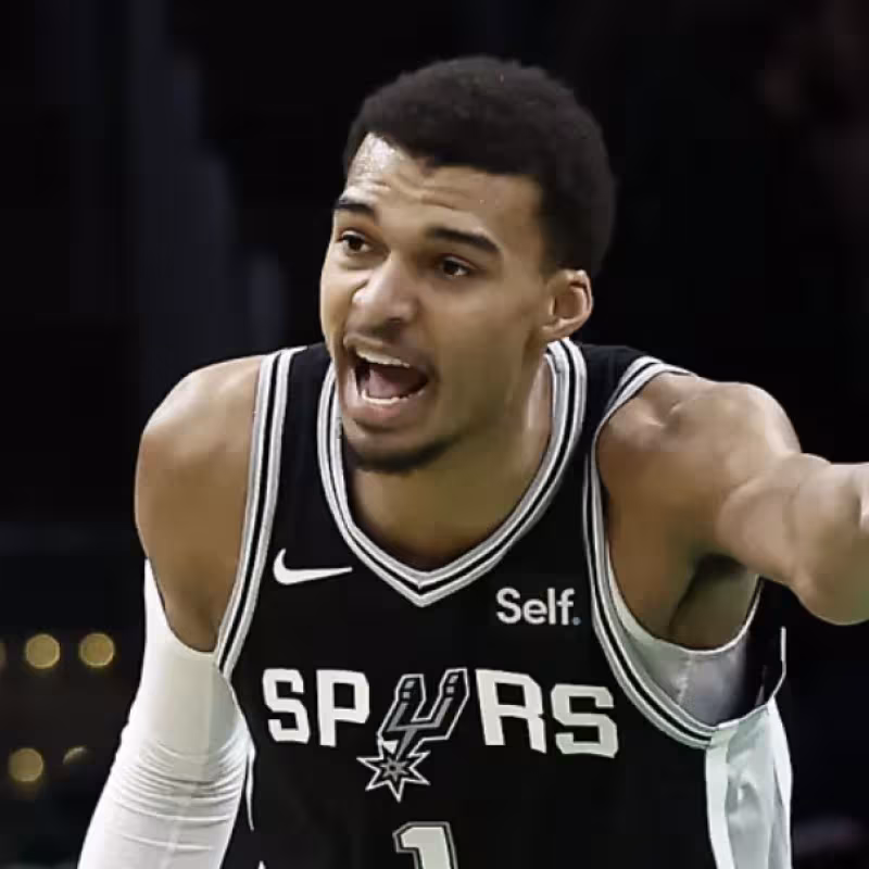 Victor Wembanyama, estrella de San Antonio Spurs. 