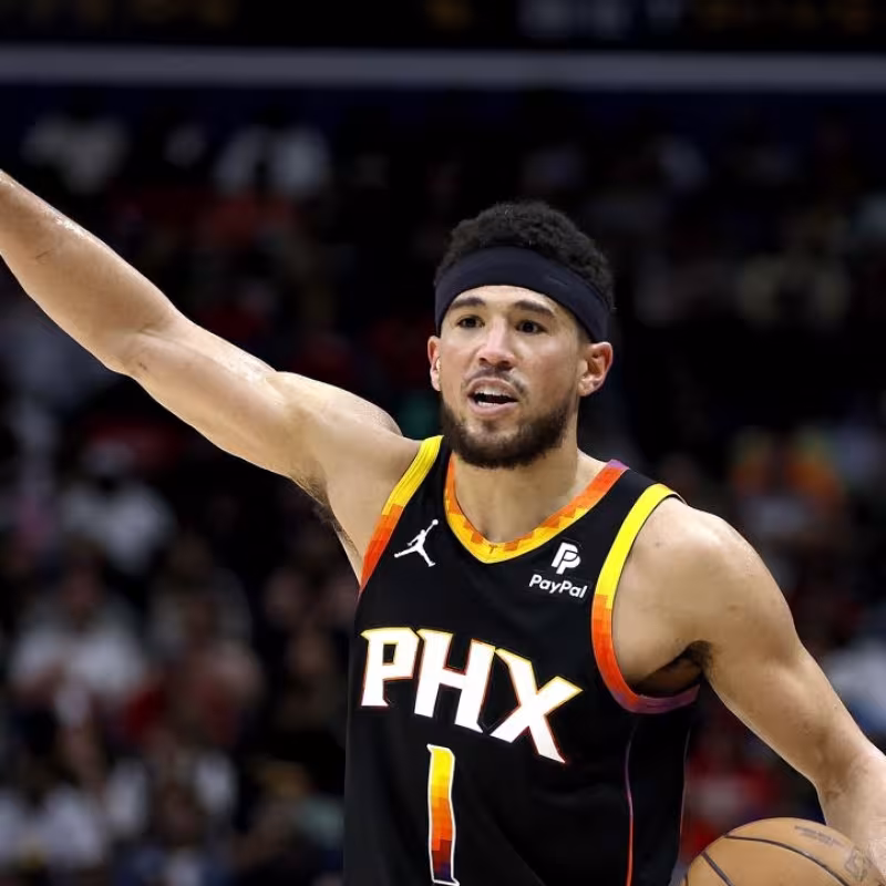 Devin Booker, jugador de Phoenix Suns.