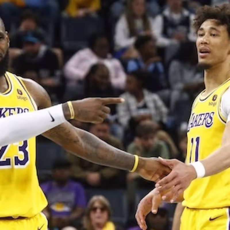 Jaxson Hayes, jugador de Los Angeles Lakers.