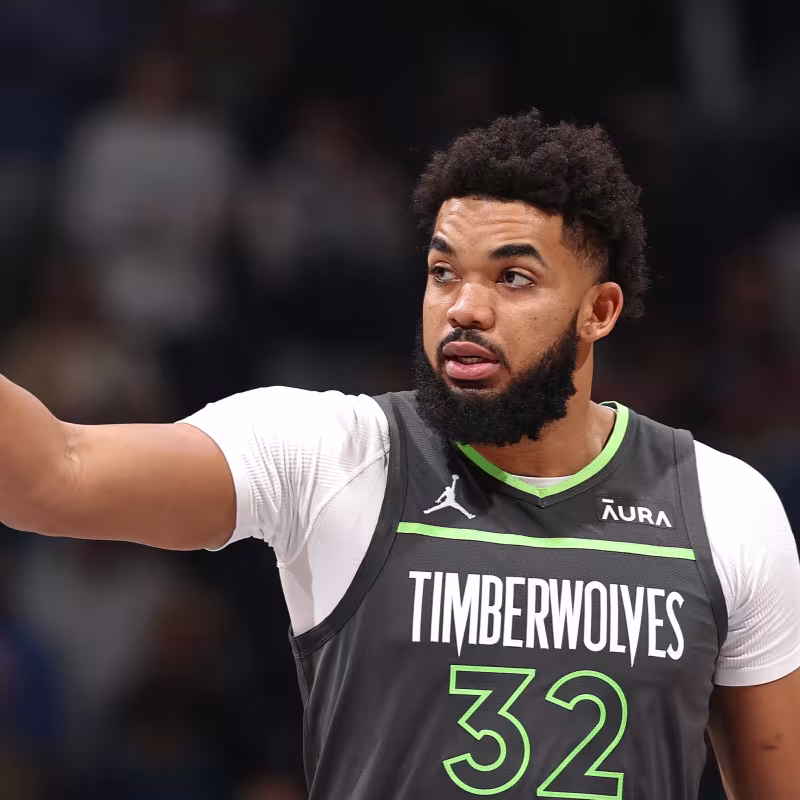 Karl-Anthony Towns, jugador de Minnesota Timberwolves.