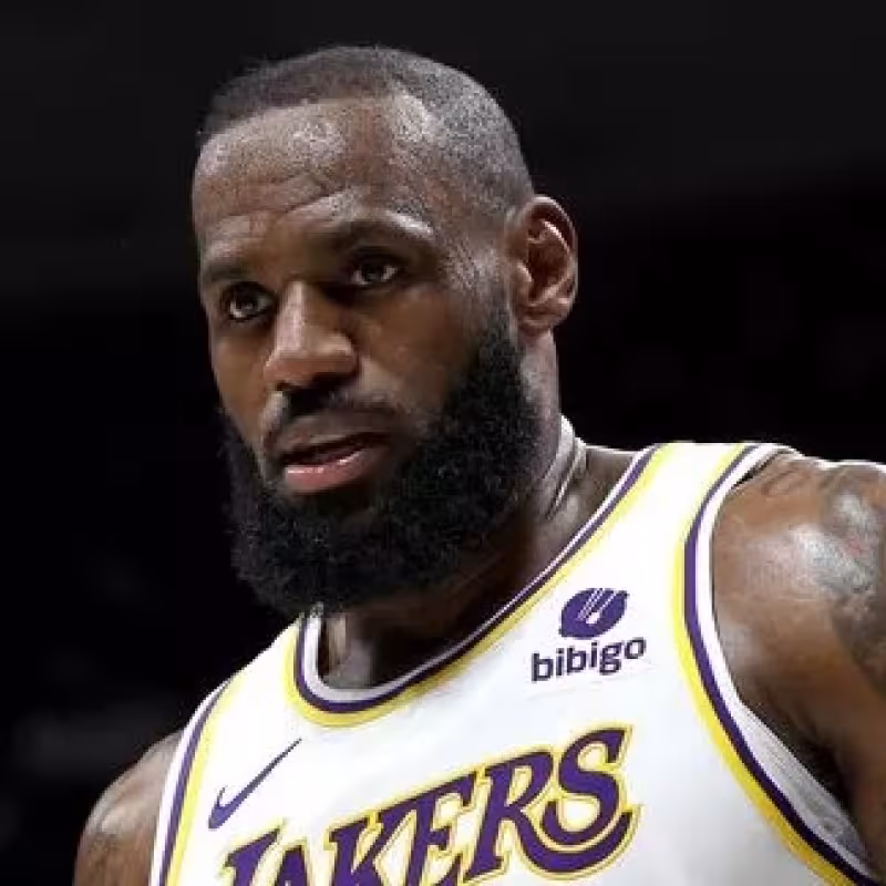 LeBron James, jugador de Los Angeles Lakers.