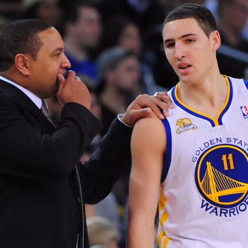 Mark Jackson y Klay Thompson