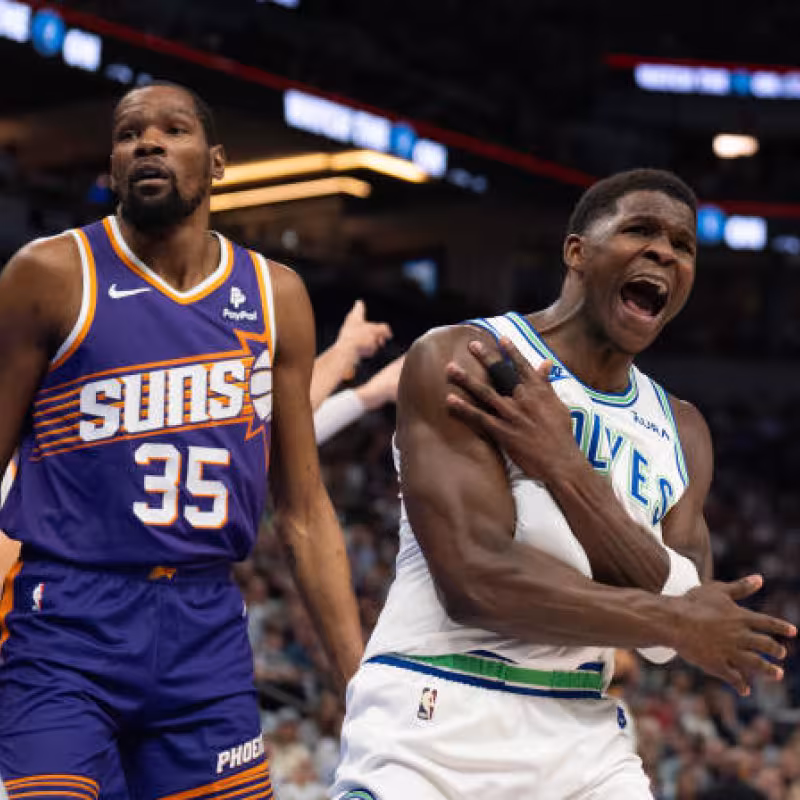 Análisis Timberwolves ante Suns playoffs NBA 2024. Foto: gettyimages