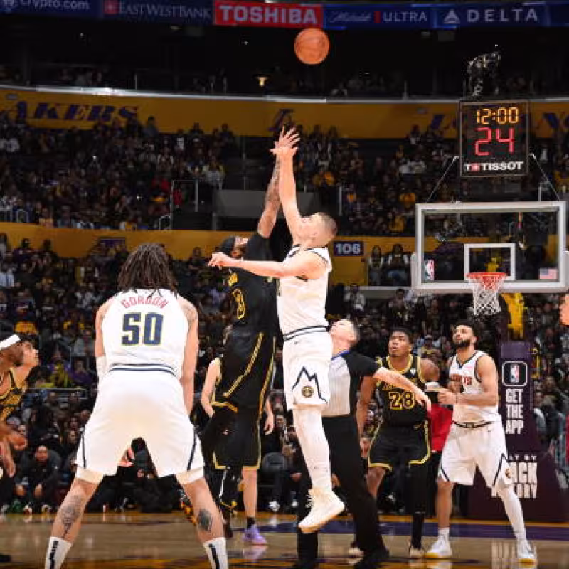 Claves Nuggets Lakers en playoffs NBA 2024. Foto: gettyimages