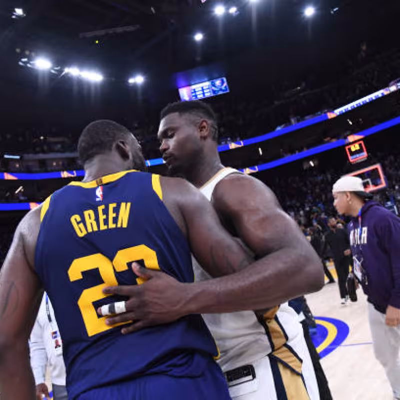 Draymond Green, doble-doble sin tirar a canasta. Foto: gettyimages