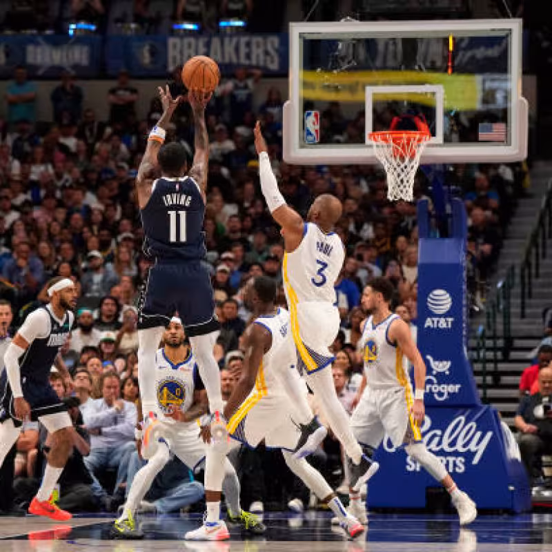 Kyrie Irving, ante Warriors. Foto: gettyimages