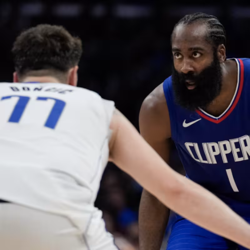 James Harden, jugador de Los Angeles Clippers. 