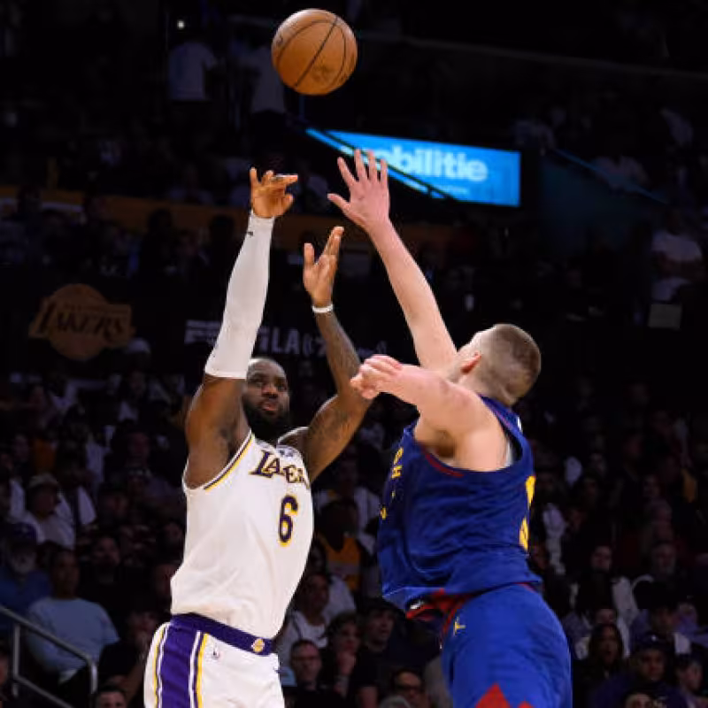 Lebron James habla de Jokic. Foto: gettyimages