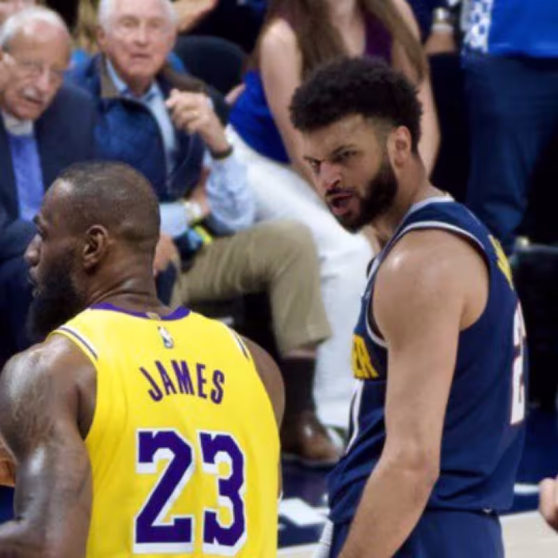 Dejounte Murray, desafiando a LeBron James tras su game winner