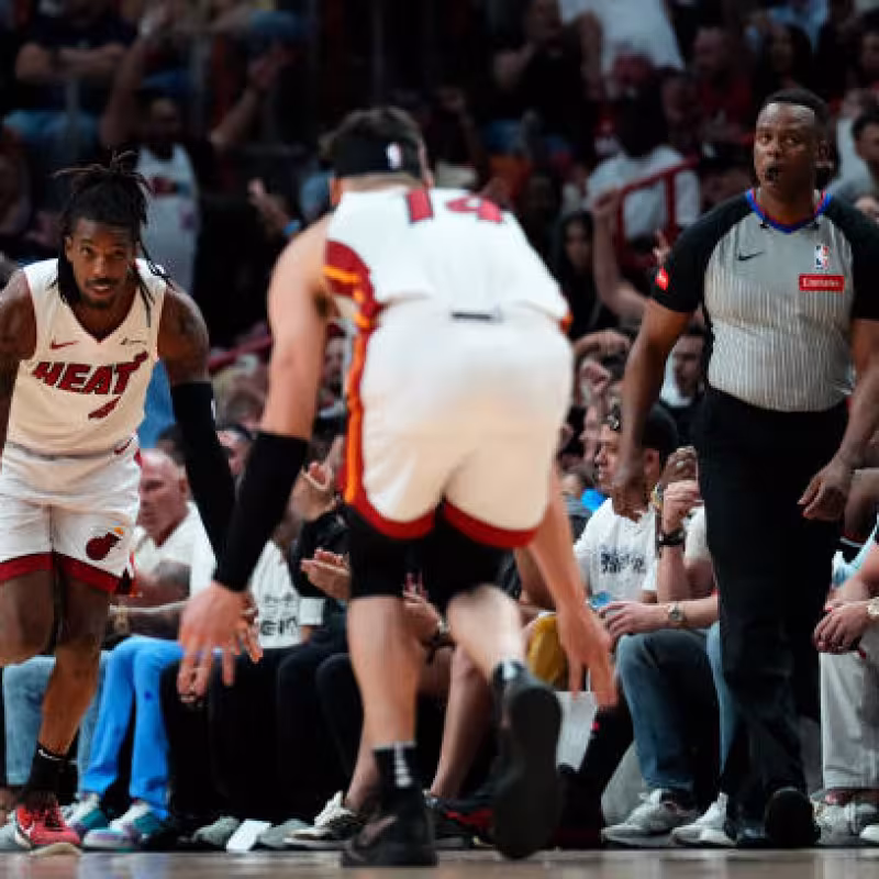 Cántico Miami Heat. Foto: gettyimages