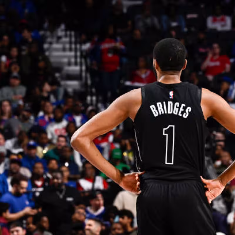 Mikal Bridges, partidos completos. Foto. gettyimages