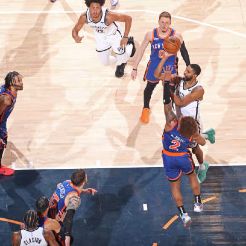 Mikal Bridges, rumores NBA a Knicks. Foto: gettyimages