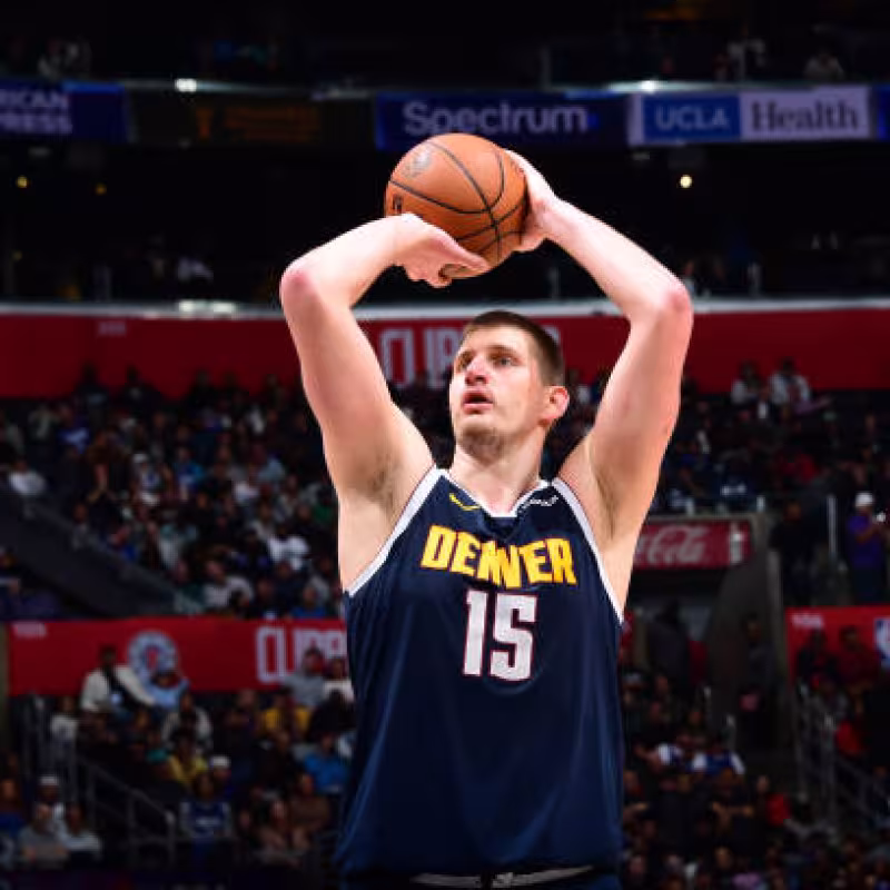 Nikola Jokic, estadísticas NBA. Foto: gettyimages