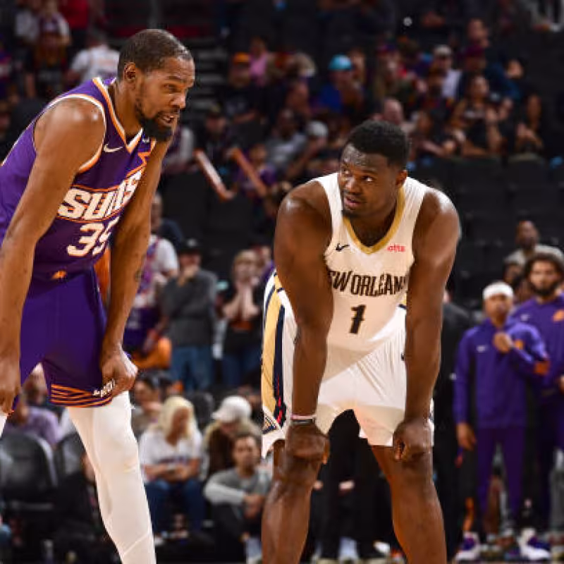 Suns y Pelicans, luchan por evitar el play-in. Foto: gettyimages