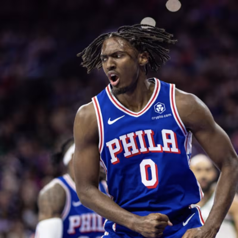 Tyrese Maxey, estrella de Philadelphia 76ers.