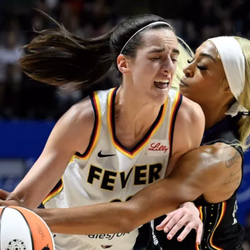 Caitlin Clark, estrella de la WNBA.