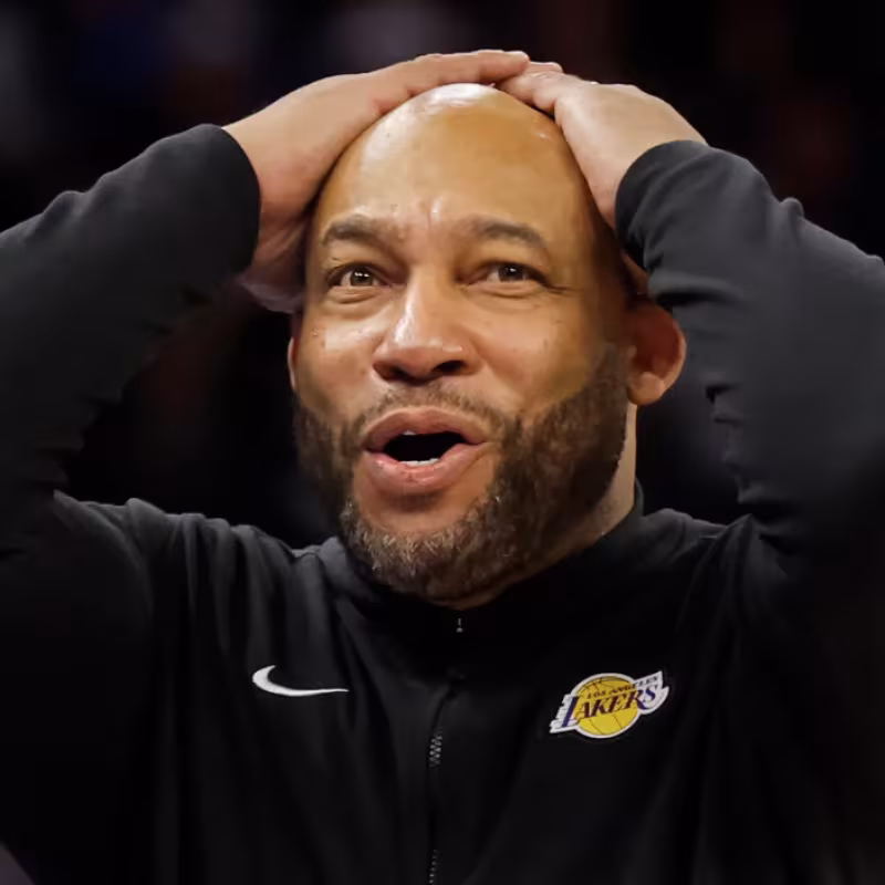 Darvin Ham, entrenador de Los Angeles Lakers. 