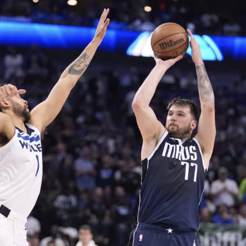 Luka Doncic, imparable ante Minnesota Timberwolves.
