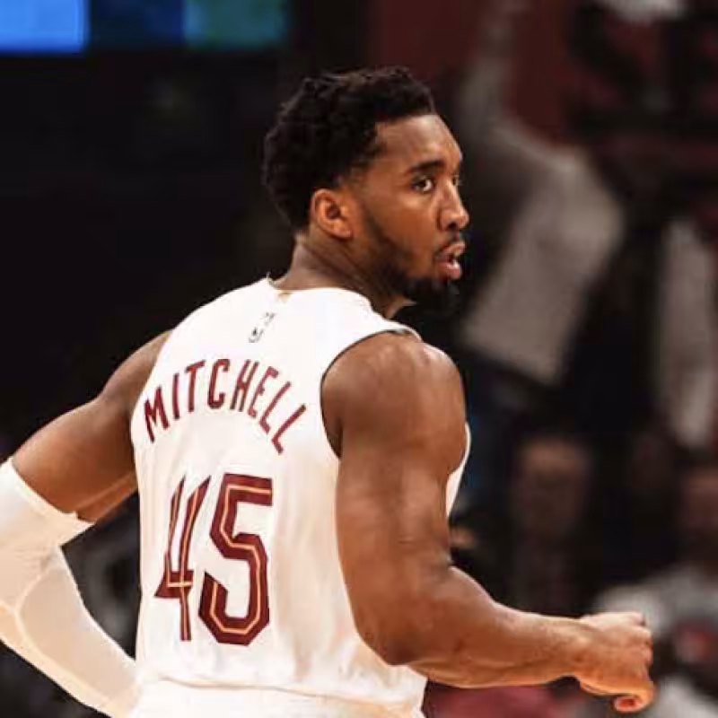 Donovan Mitchell, estrella de Cleveland Cavaliers. 